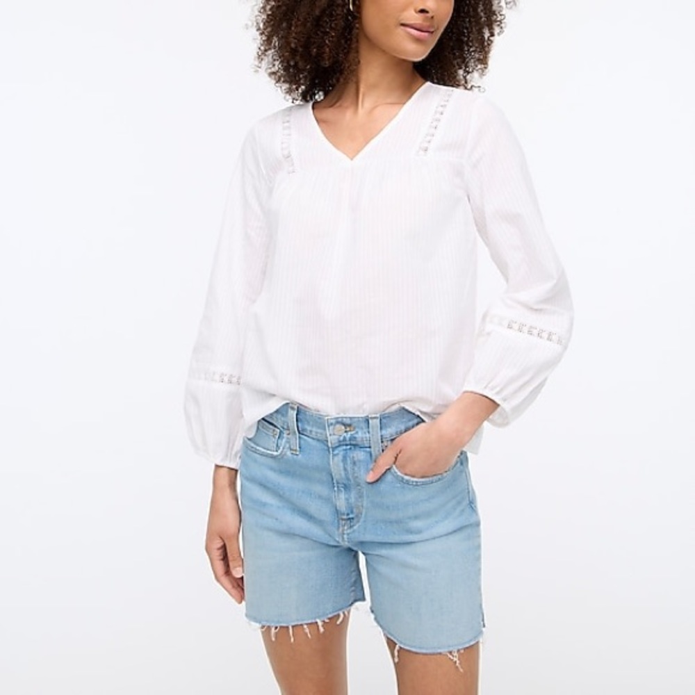 J. CREW FACTORY LIGHTWEIGHT COTTON TOP